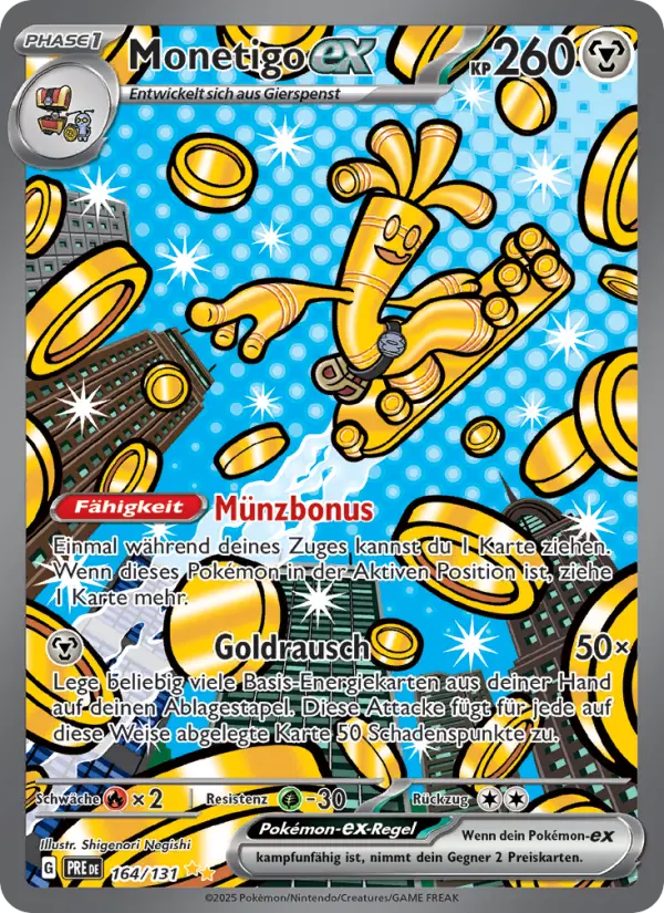 Monetigo ex #164 — Prismatische Entwicklungen