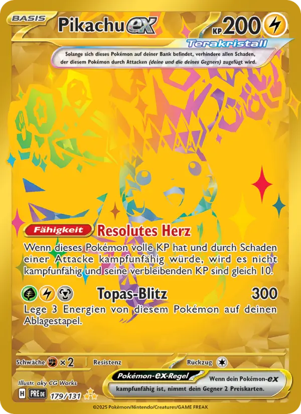 Pikachu ex #179