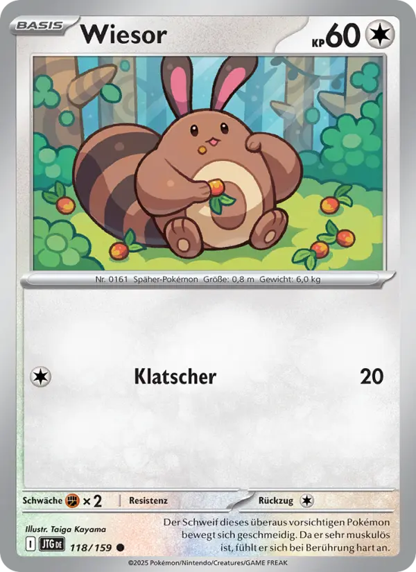 Wiesor #118 — Reisegefährten (Reverse Holo)