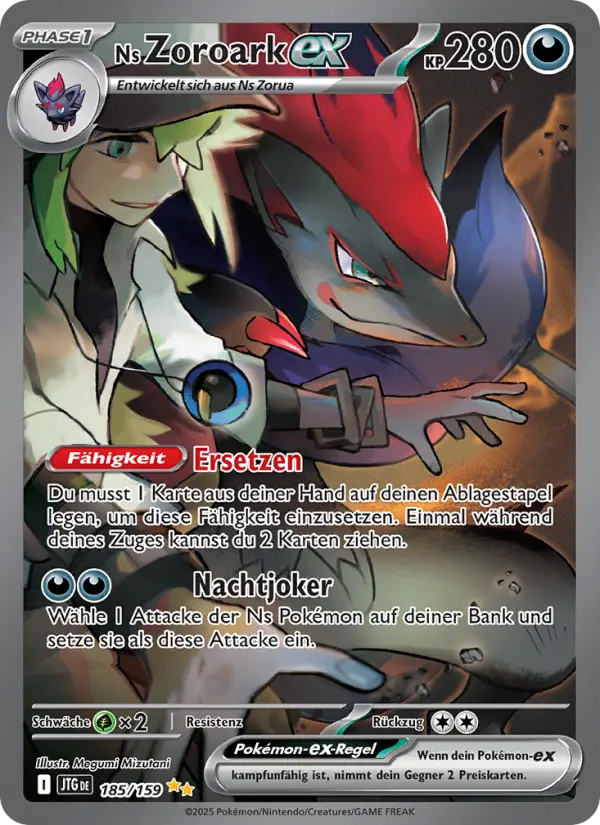 Ns Zoroark ex #185