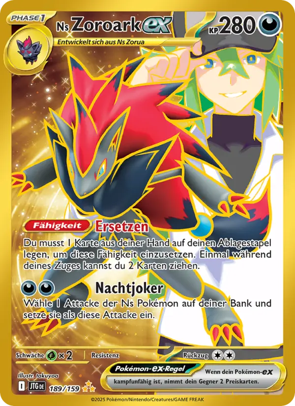 Ns Zoroark ex #189 — Reisegefährten