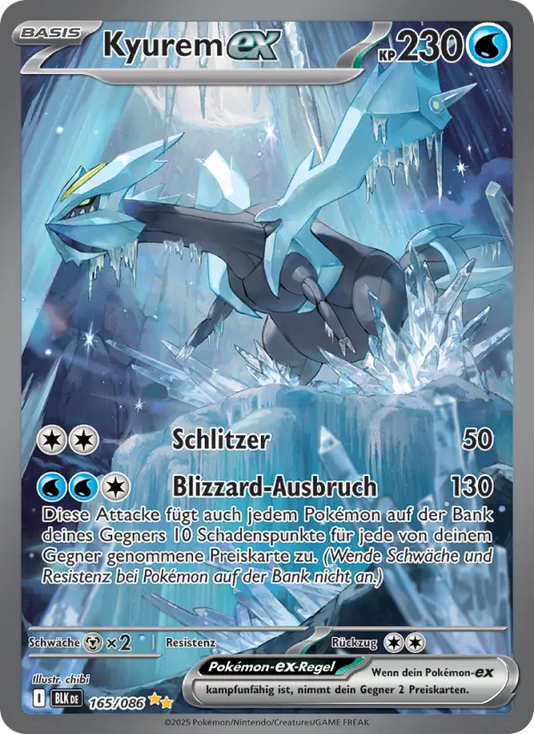 Kyurem EX #165