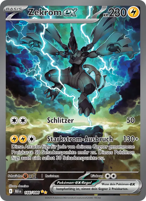 Zekrom-EX #166