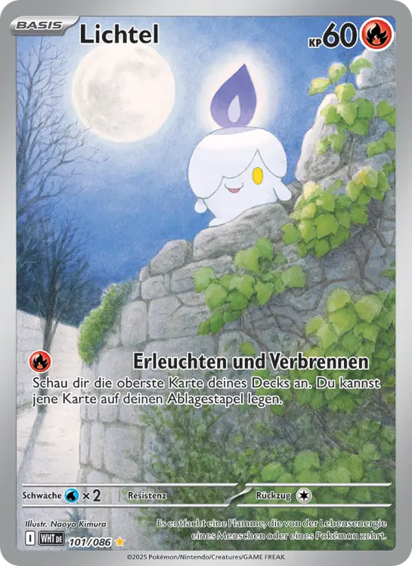 Lichtel #101 — Weiße Flammen