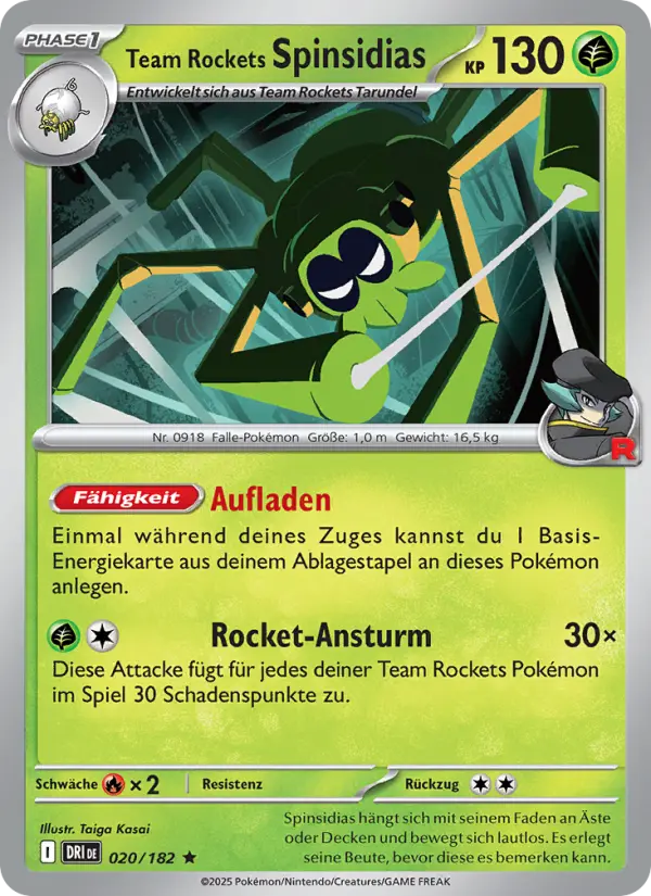 Team Rockets Spinsidias #020