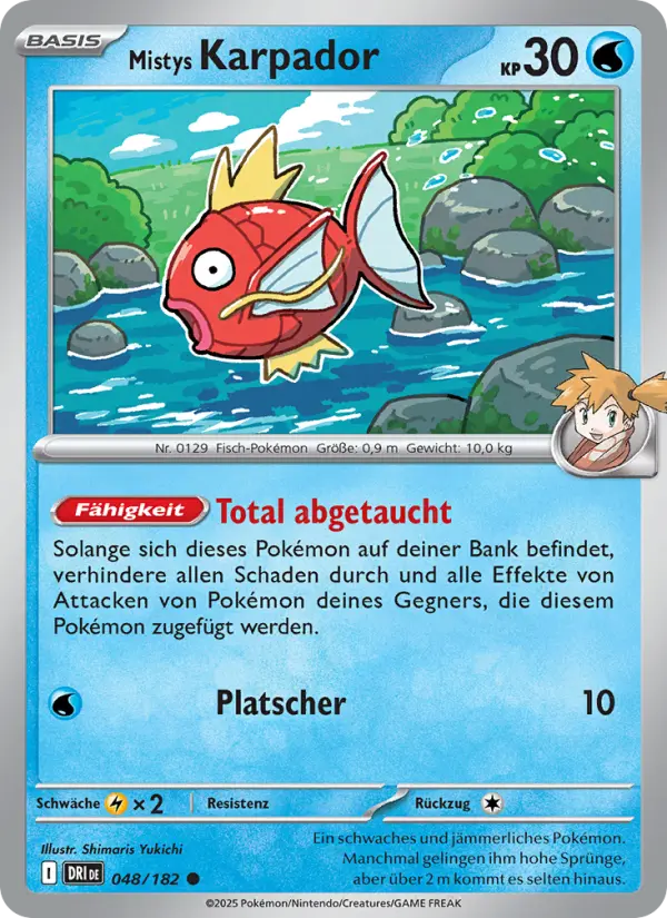 Misty's Magikarp #048