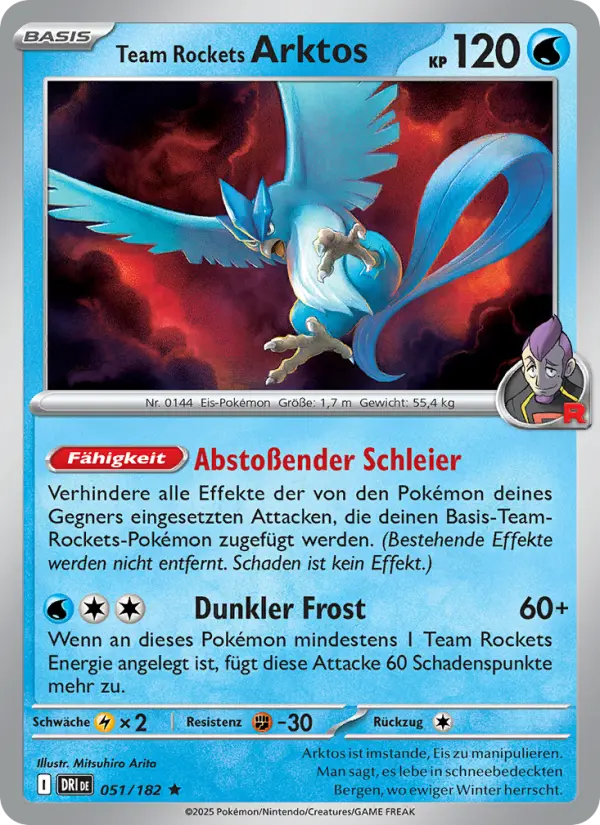 Team Rockets Arktos #051 — Ewige Rivalen
