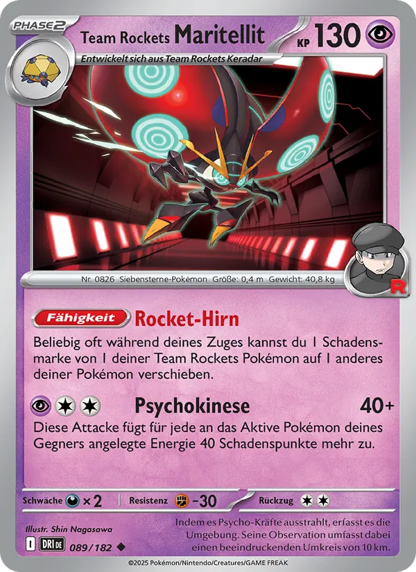 Team Rockets Maritellit #089