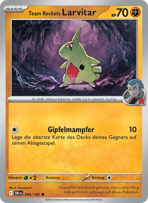 Team Rockets Larvitar #094