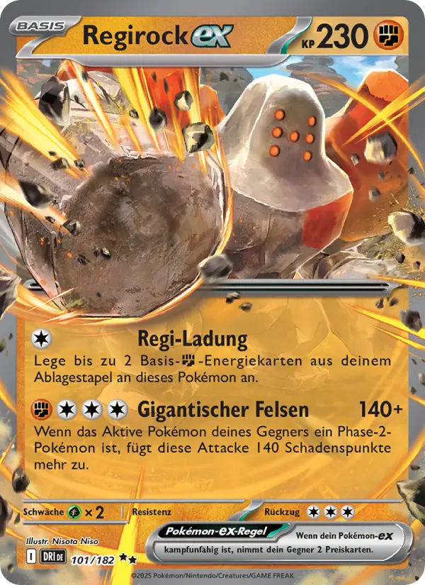 Regirock ex #101