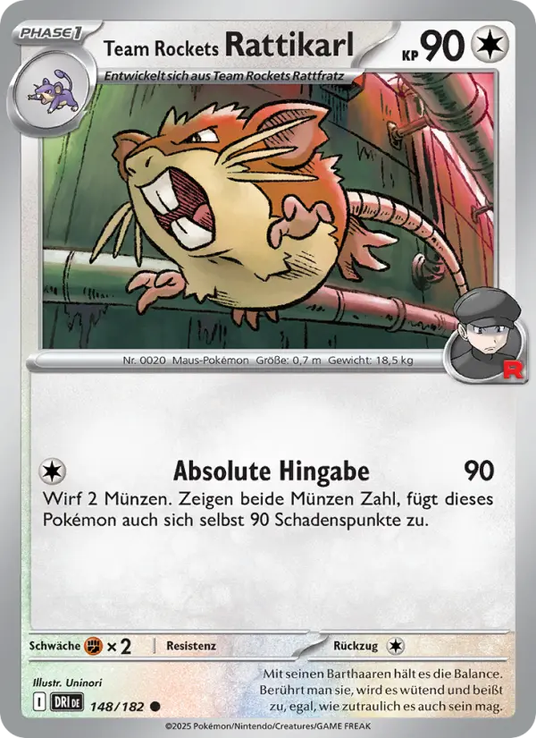 Team Rockets Rattikarl #148