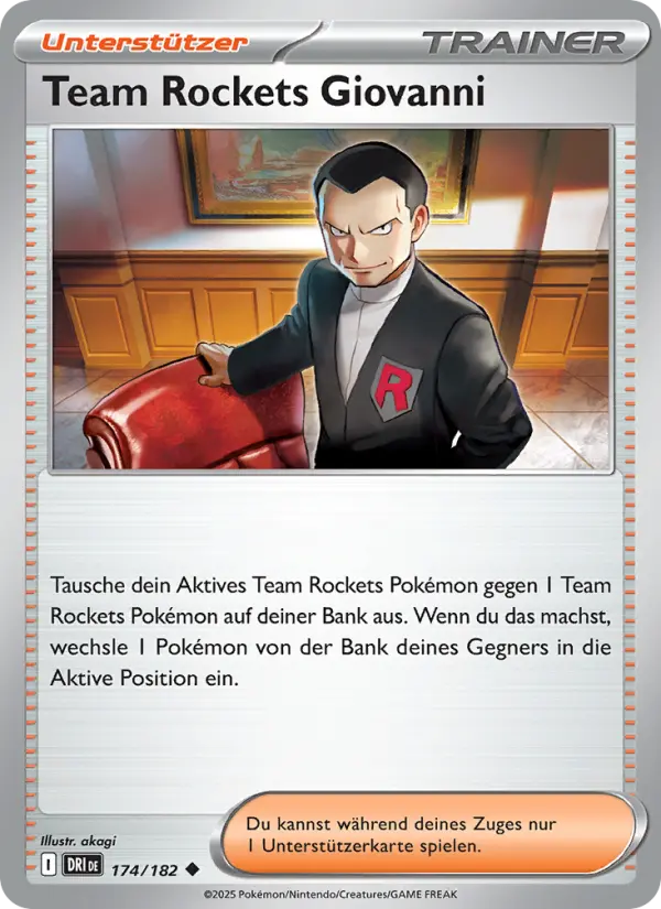 Team Rockets Giovanni #174