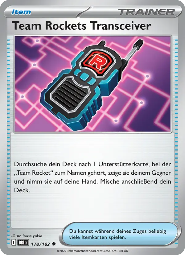 Team Rockets Transceiver #178