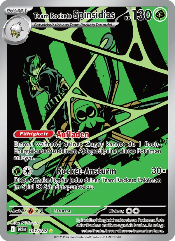 Team Rockets Spinsidias #187 — Ewige Rivalen