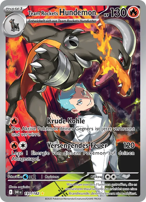 Team Rockets Hundemon #191