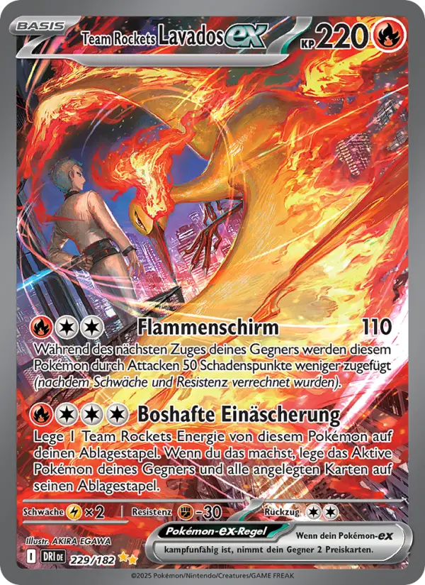 Team Rockets Lavados ex #229