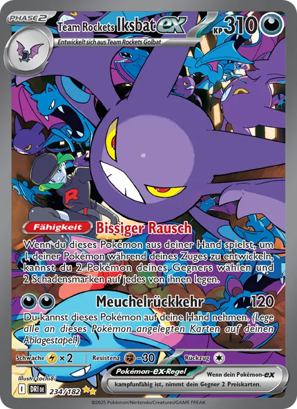 Team Rockets Iksbat ex #234