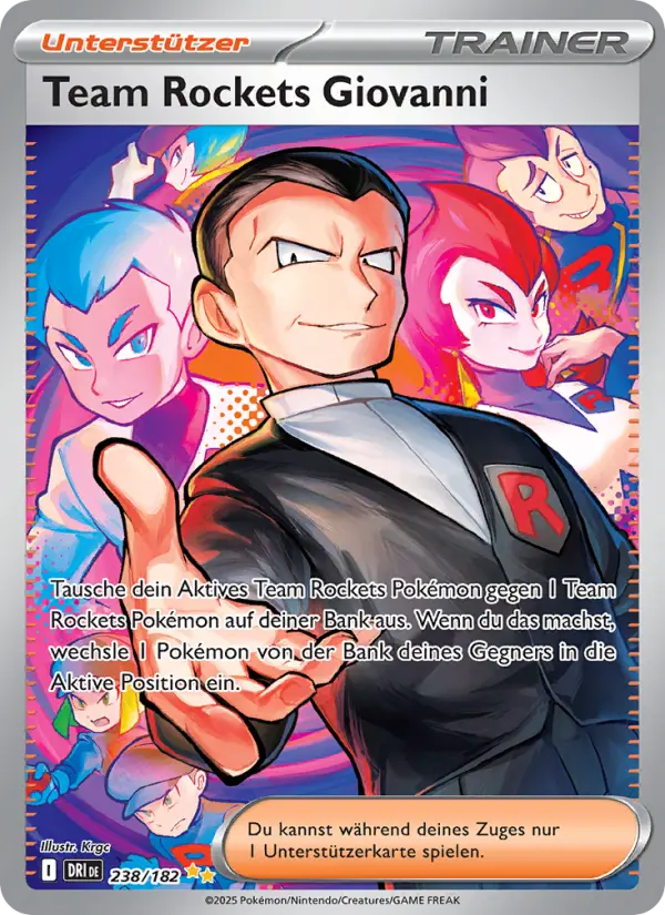Team Rockets Giovanni #238