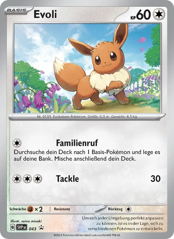 Evoli #043 — SVP Black Star Promos