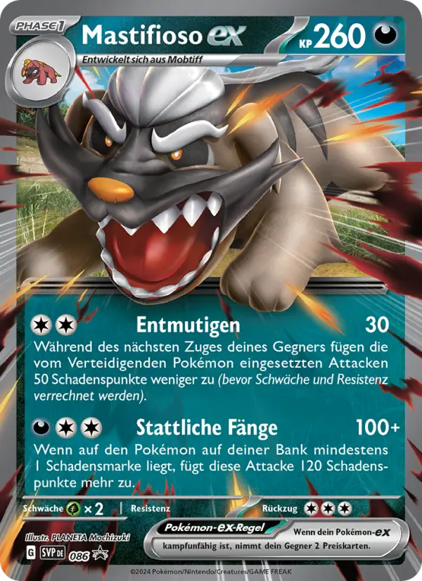Mastifioso ex #086 — SVP Black Star Promos
