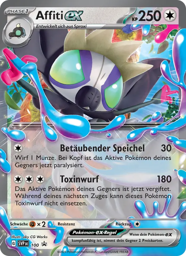 Affiti ex #100 — SVP Black Star Promos