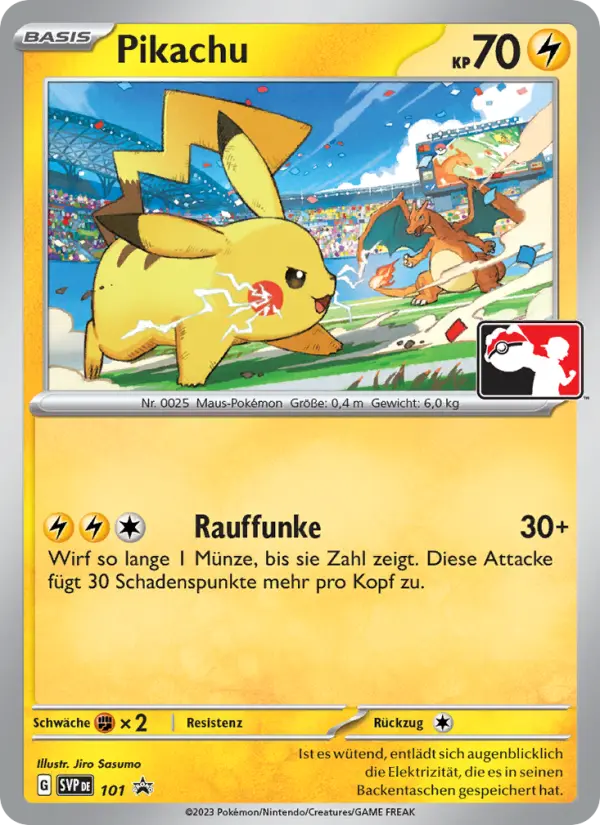 Pikachu #101 — SVP Black Star Promos