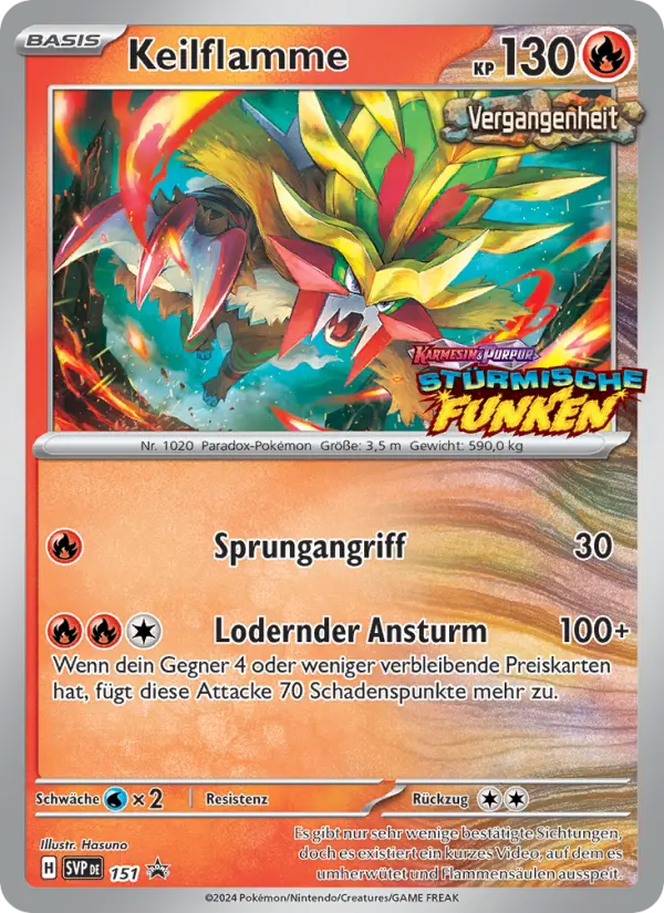 Keilflamme #151 — SVP Black Star Promos