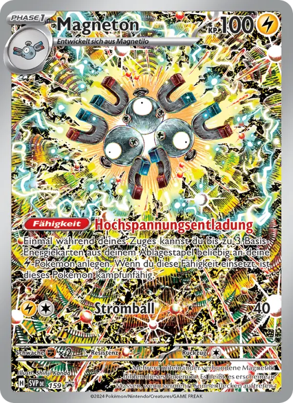 Magneton #159 — SVP Black Star Promos