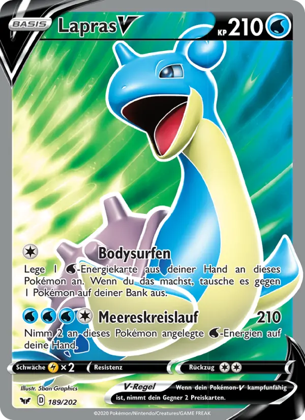 Lapras V #189
