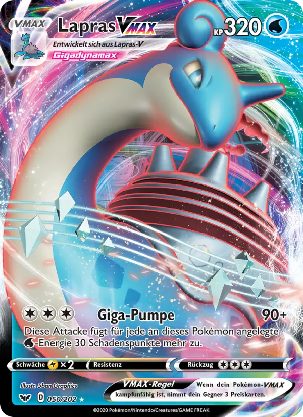 Lapras VMAX #50