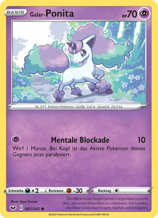 Galar-Ponita #81 — Schwert & Schild