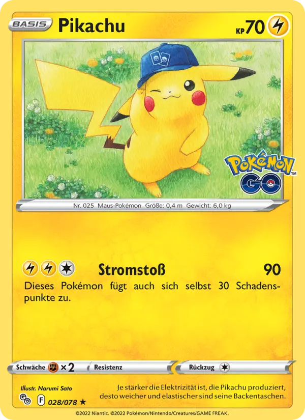 Pikachu #028