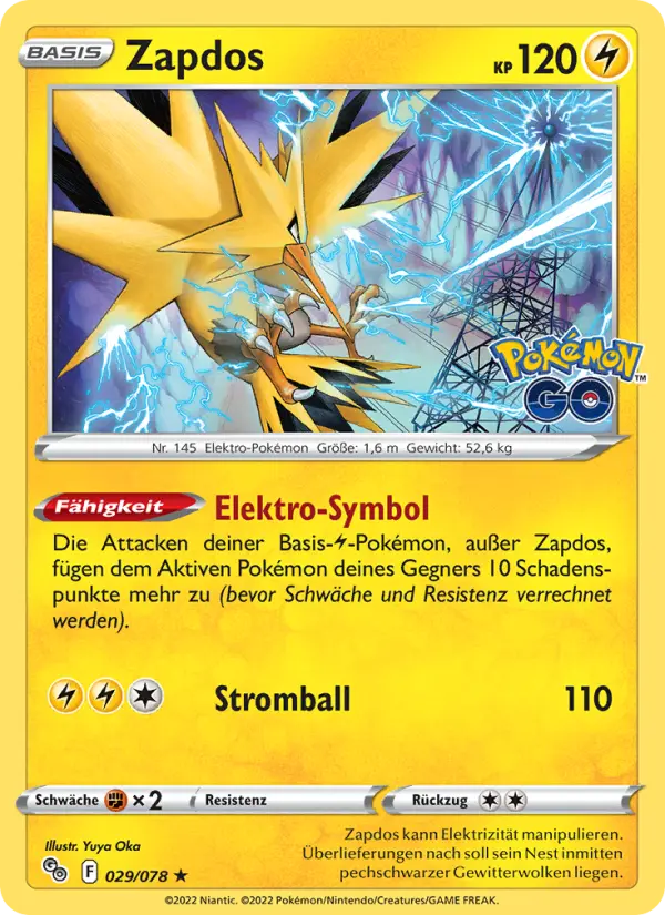 Zapdos #029