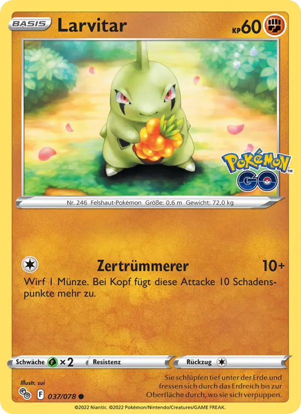 Larvitar #037