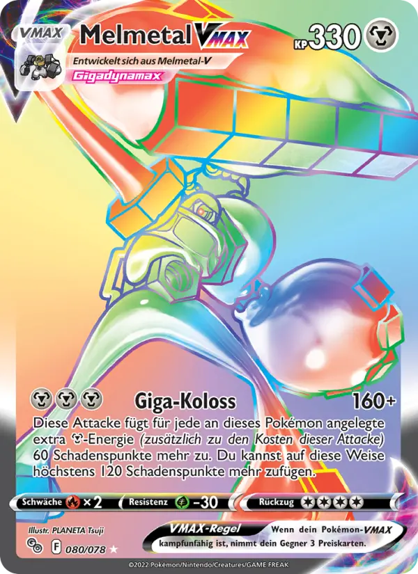 Melmetal VMAX #080 — Pokémon GO