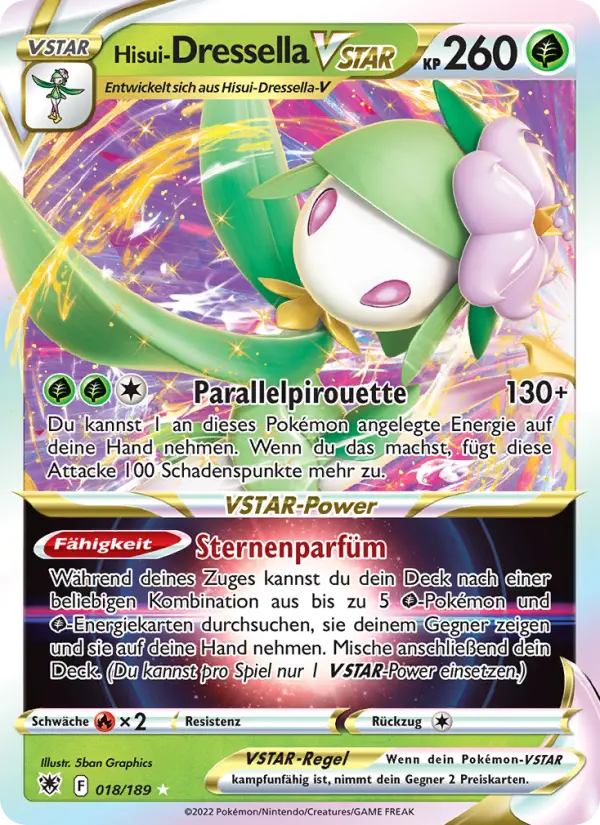 Hisui-Dressella VSTAR #018 — Astralglanz