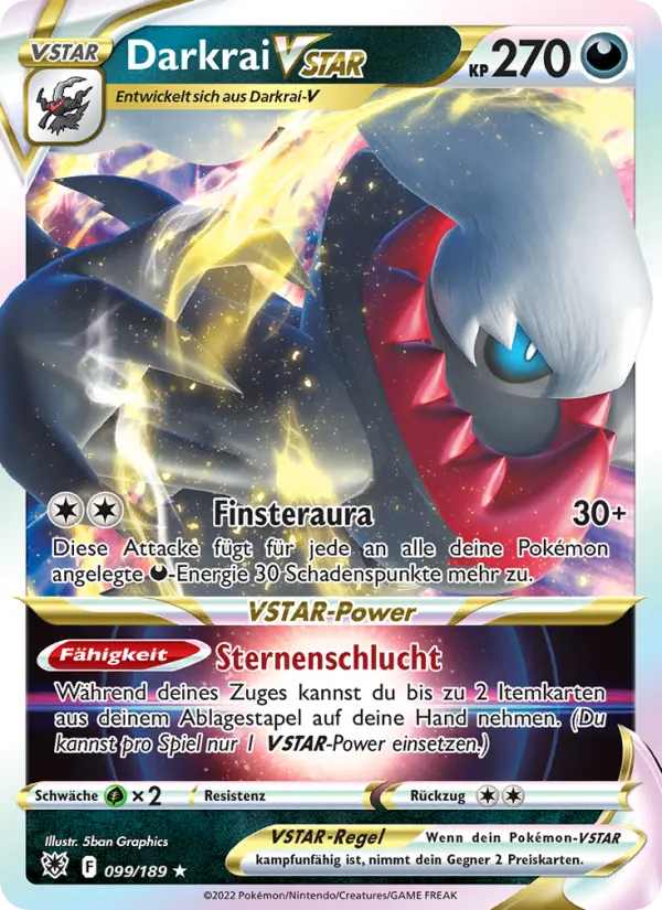 Darkrai VSTAR #099 — Astralglanz