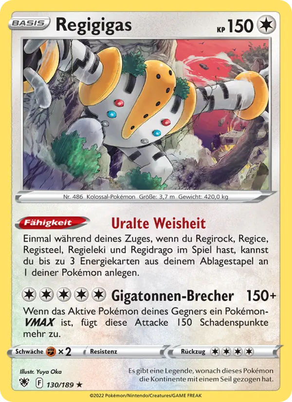 Regigigas #130 — Astralglanz
