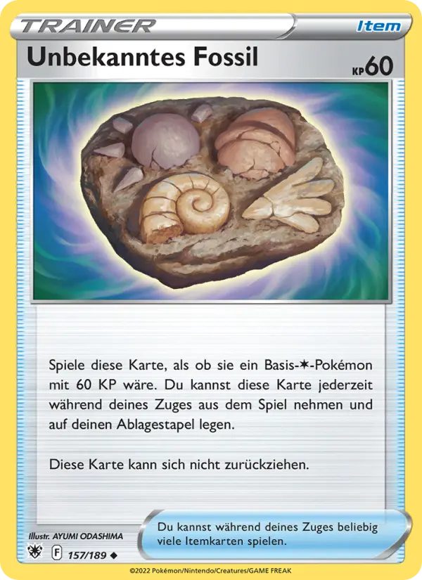 Unbekanntes Fossil #157
