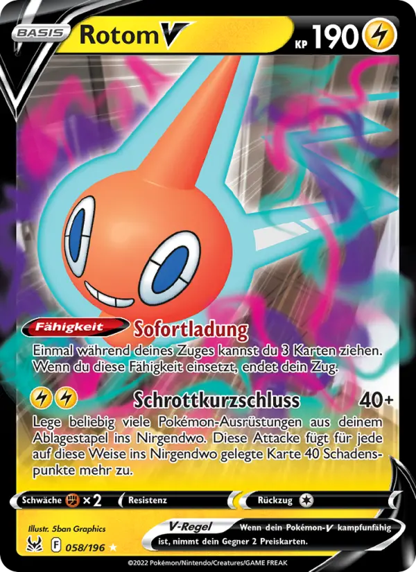 Rotom V #058