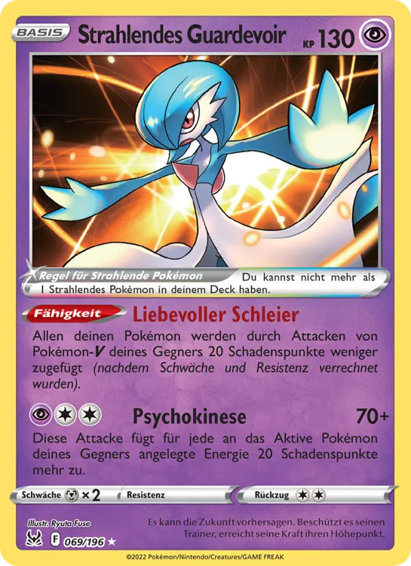Strahlendes Guardevoir #069 — Verlorener Ursprung