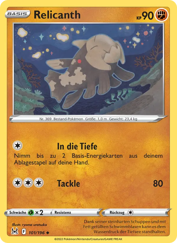 Relicanth #101
