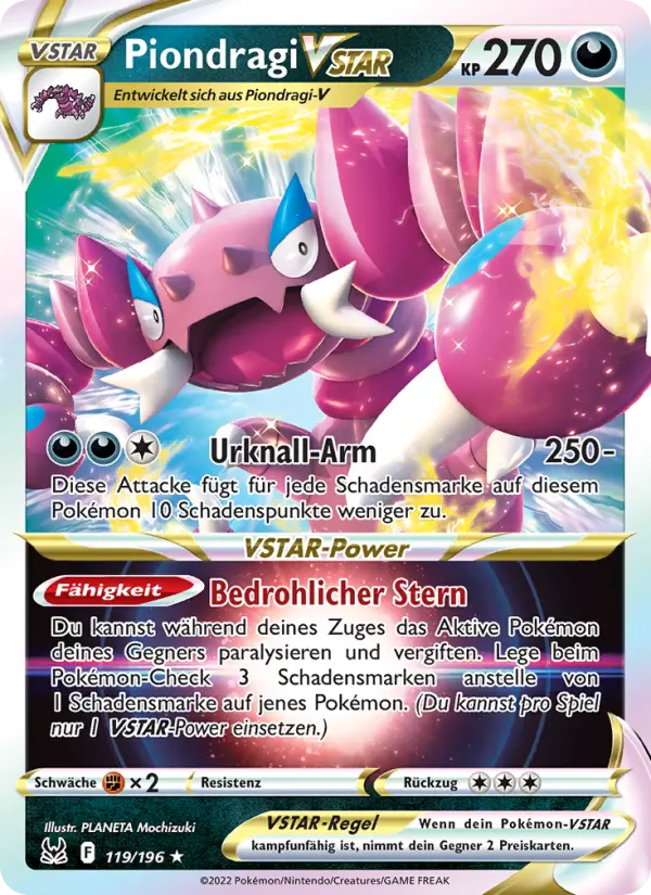 Piondragi VSTAR #119 — Verlorener Ursprung