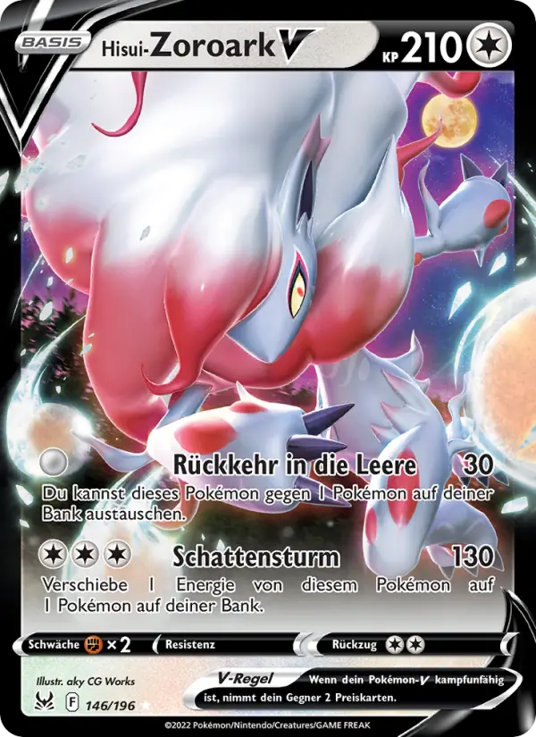 Hisui-Zoroark V #146 — Verlorener Ursprung