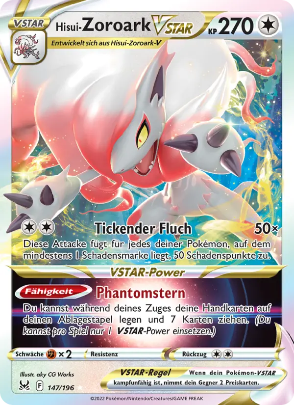 Hisui-Zoroark VSTAR #147