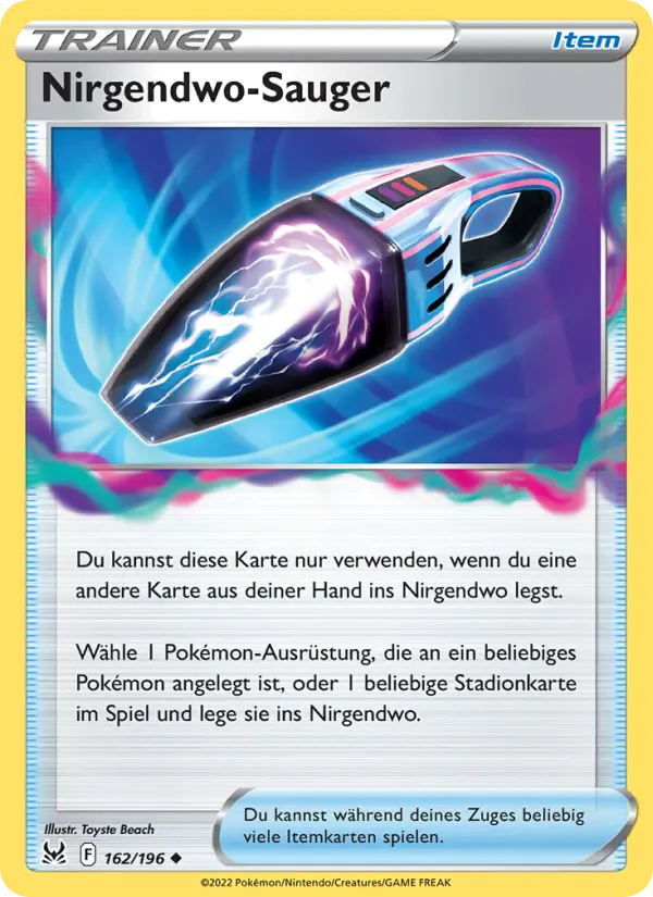 Nirgendwo-Sauger #162 — Verlorener Ursprung (Reverse Holo)