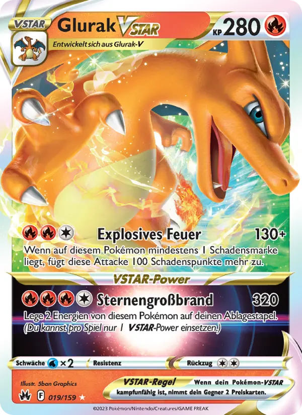 Glurak VSTAR #019