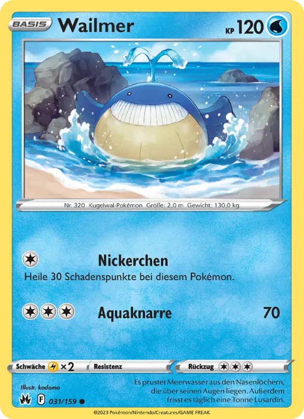 Wailmer #031