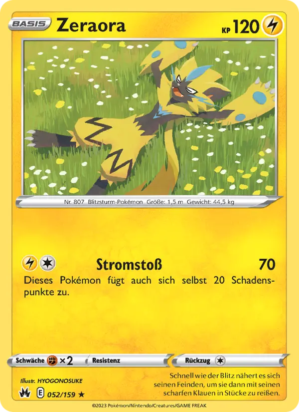 Zeraora #052 — Zenit der Könige
