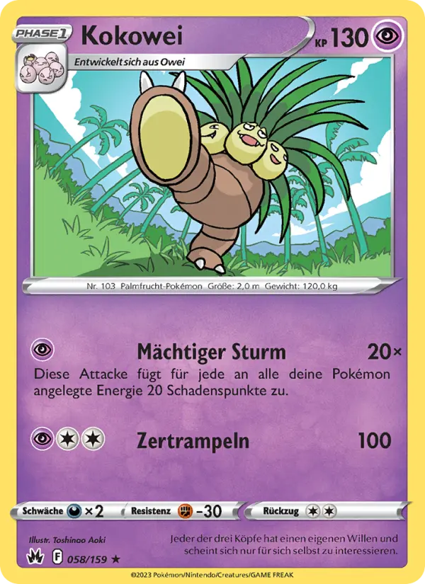 Exeggutor #058